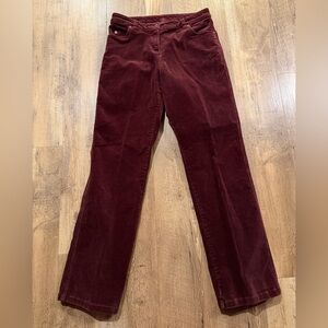 Woolrich Women's Cabernet Corduroy Pants Size 4